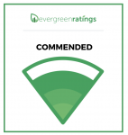 Evergreen Ratings Commended Logo